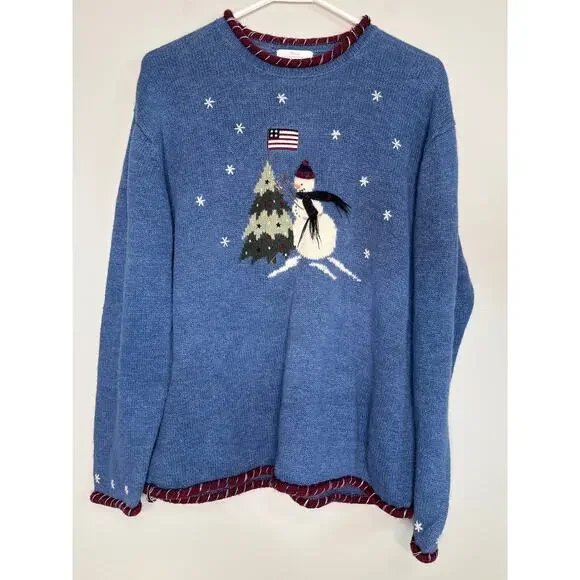 Christopher Banks Sweaters 200s Christopher Banks Blue Red